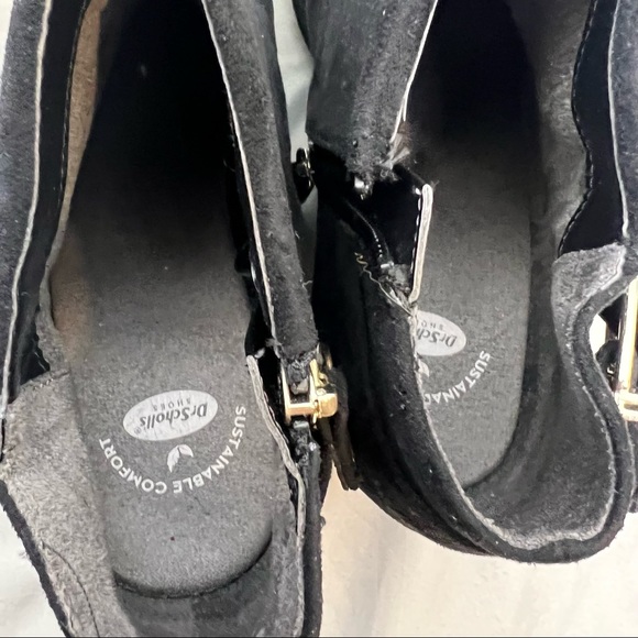 Dr. Scholl’s Create Wedge Black Ankle Boots 10 - Picture 10 of 10